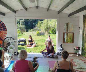 Yogastudion hos Yogaville Sardegna